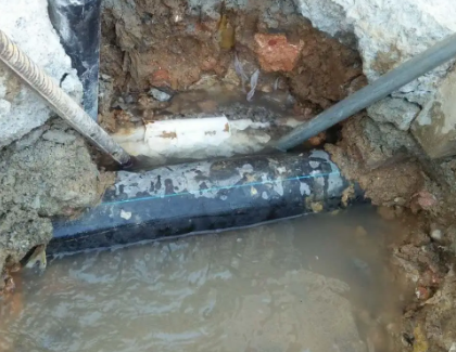 诸暨测漏水之水管漏水